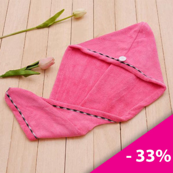 brisaca DRY FAST - hitro sušeča brisača za lase